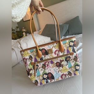 Dooney and Burke Disney Princess Tote Bag NWT